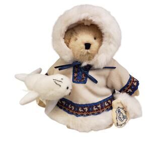 Limited Edition Vintage Muffy VanderBear Seal #5000 1994 w Stand